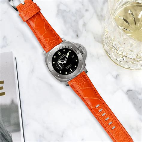panerai orange strap